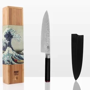 Couteau de Chef Gyuto – Collection Pakka – Lame de 200 mm