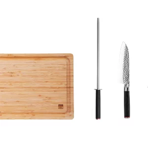 set base deluxe couteaux accessoires cuisine kotai kitchen