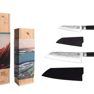 set of knives starter bunka kitchen kotai